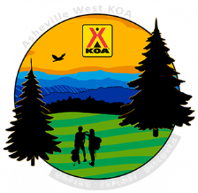Asheville West KOA Logo